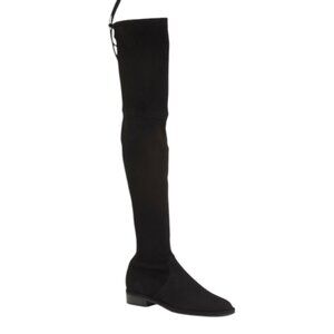 STUART WEITZMAN Made In Spain Suede Lowland Highshaft Boots